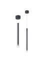 MOANA * COLGANTE 1L LED 7W - GRIS OSCURO
